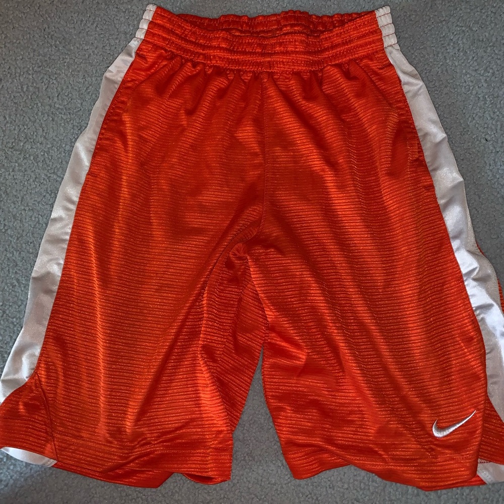 Orange Nike Shorts - Size S